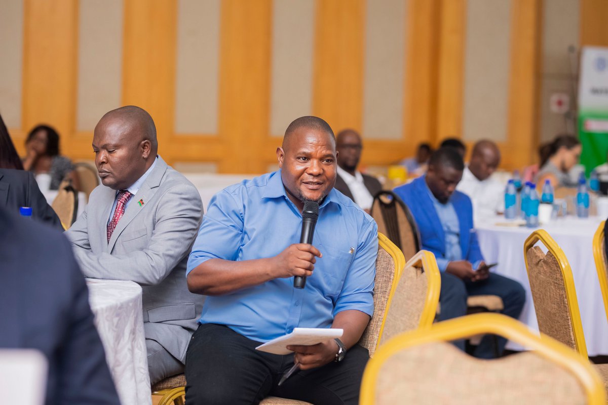 FAOMalawi's tweet photo. “Strong Institutional interface & coordination is pivotal to the success of the #EbAM project”, said Ted Sitimawina, PS of Economic Affairs in the Ministry of Finance, at the #EbAM Inception workshop happening Malawi, organized by @FAOMalawi , @MwNatresources ..... https://t.co/Yd8ob6pzjk
