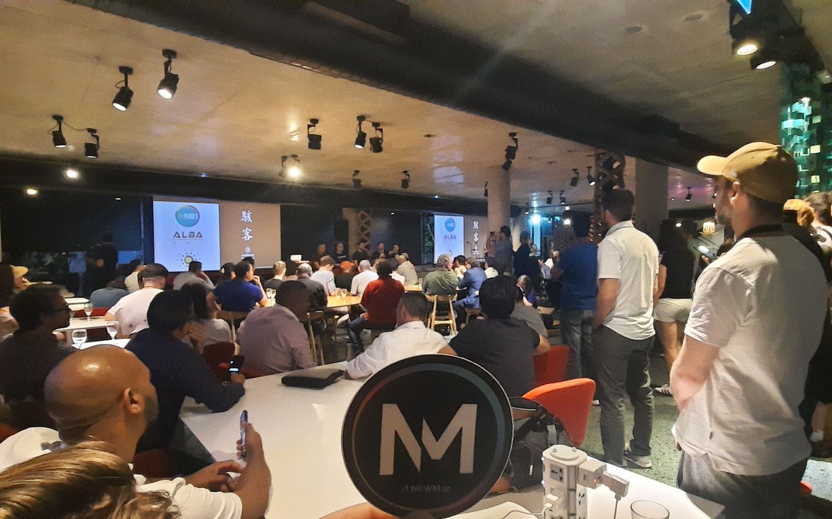 projectNEWM's tweet image. #CardanoTechWeek was amazing - now into hyperdrive with #ConstitutionalConvention! Shoutout @beehivepool for doing NEWM proud  
#BuildingTogether 🙏