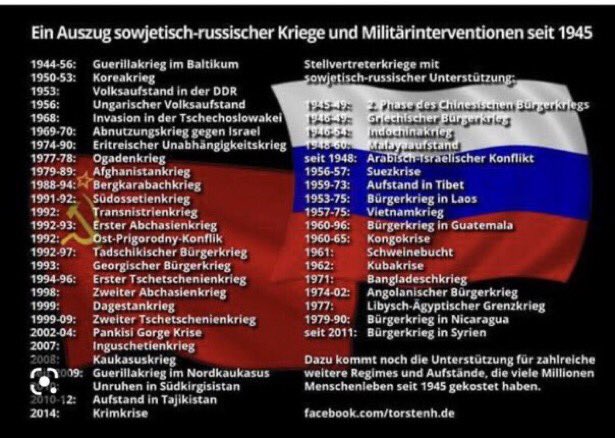 HankeMichael4's tweet photo. @AlexKingMdA Opa Oskar hat die Kriege der ,Friedensmacht Ruzzland‘ schon vergessen? https://t.co/8XnU4w09AS