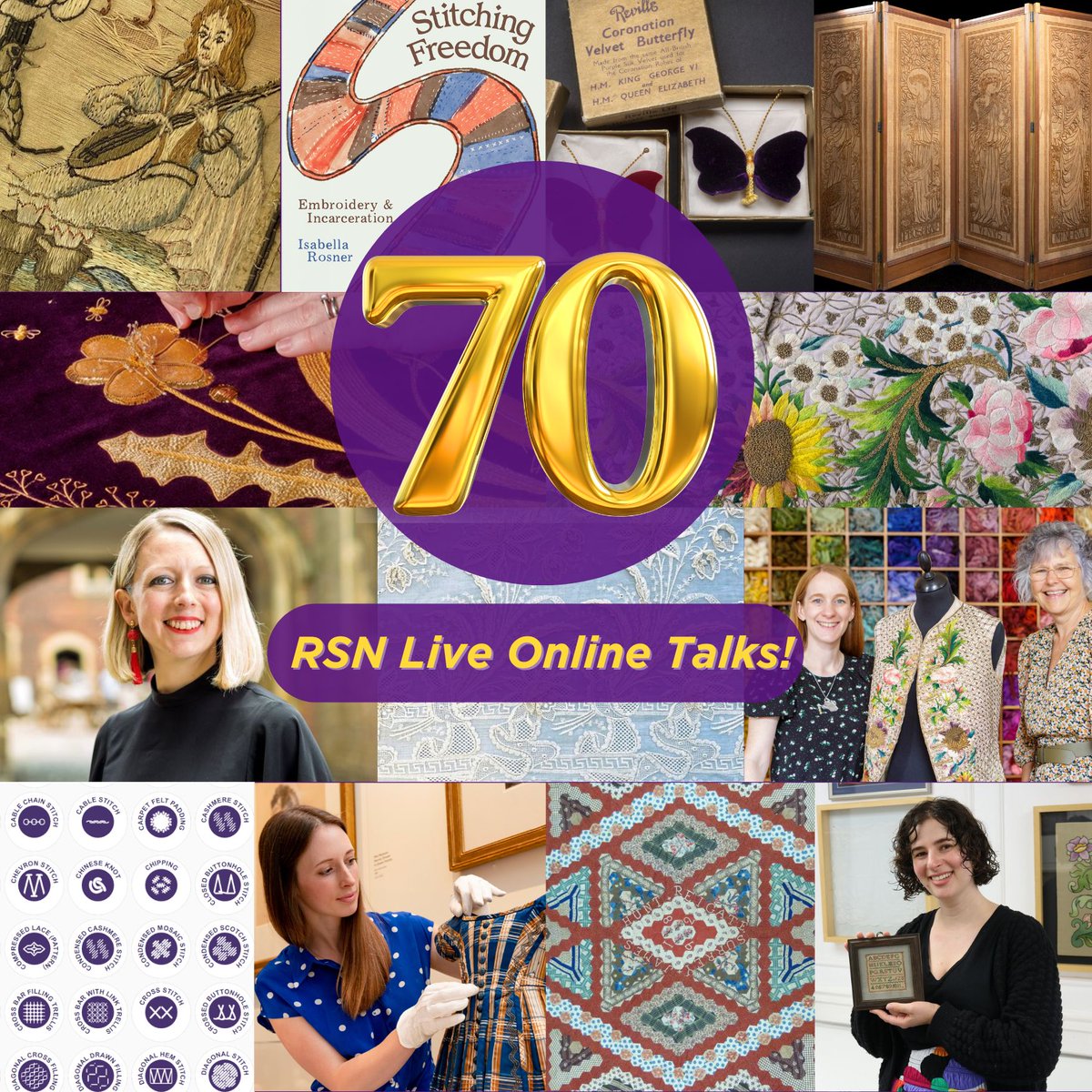 Royal School of Needlework tweet media