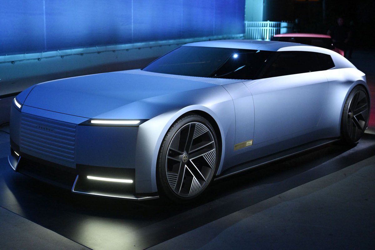 autocar's tweet image. We've got some fresh angles of the Jaguar Type 00 - hot or not?