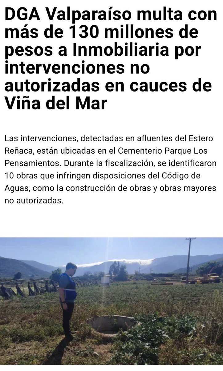 Bien por ese trabajo riguroso de <a href="/il_camo/">Camilo Mansilla</a> al frente de la DGA Valparaíso 👏🏾