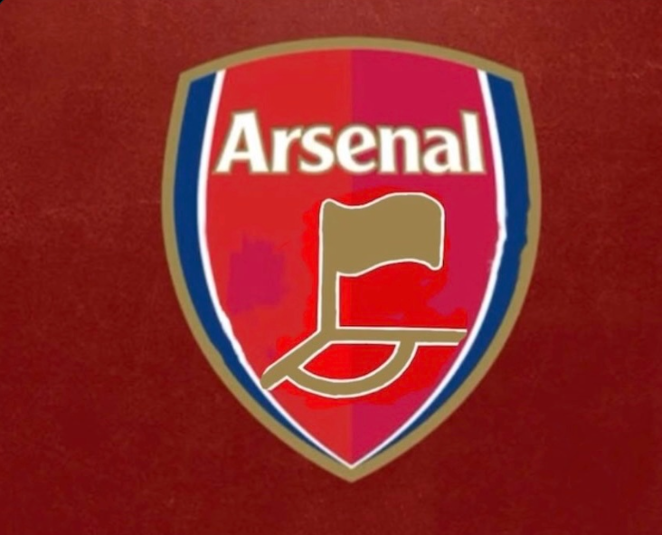 gunners_boo's tweet photo. @WelBeast ENJOY THIS NEW LOGO https://t.co/QFM1Z18LTp