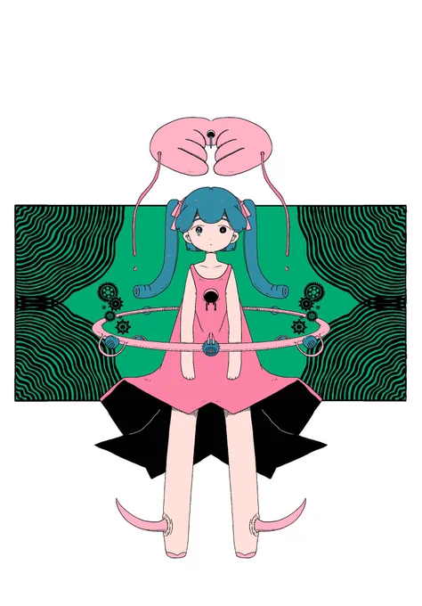 ちるきりんのときみたいな自分の絵すきだからまた描きたいんだよな