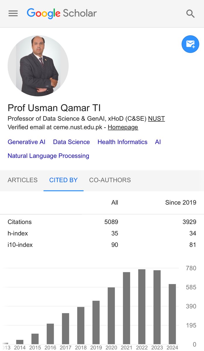 umanq's tweet photo. While I haven't been publishing as frequently in recent years due to my focus on editorial roles and writing textbooks, it's always nice to see the impact of past work. Grateful to cross the milestone of 5000 citations. A heartfelt thank you to the researchers and colleagues who have found value in my contributions!