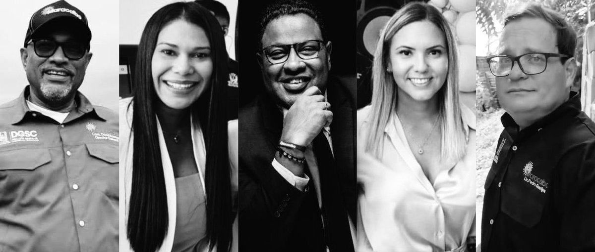 FrancoRLuis's tweet photo. Hoy, se cumplen 65 días de la detención ilegal del #AlcaldeDeMaracaibo .@RafaelRamirezC, con él están detenidos 4 miembros de su equipo de gestión (#DianaBerrios, #MargaritaAssenza, #DavidBarros y #PedroGuanipa) exigimos la LIBERTAD DE TODOS los #PresosPolíticos #VenezuelaLibre https://t.co/8QKxpwUEpp