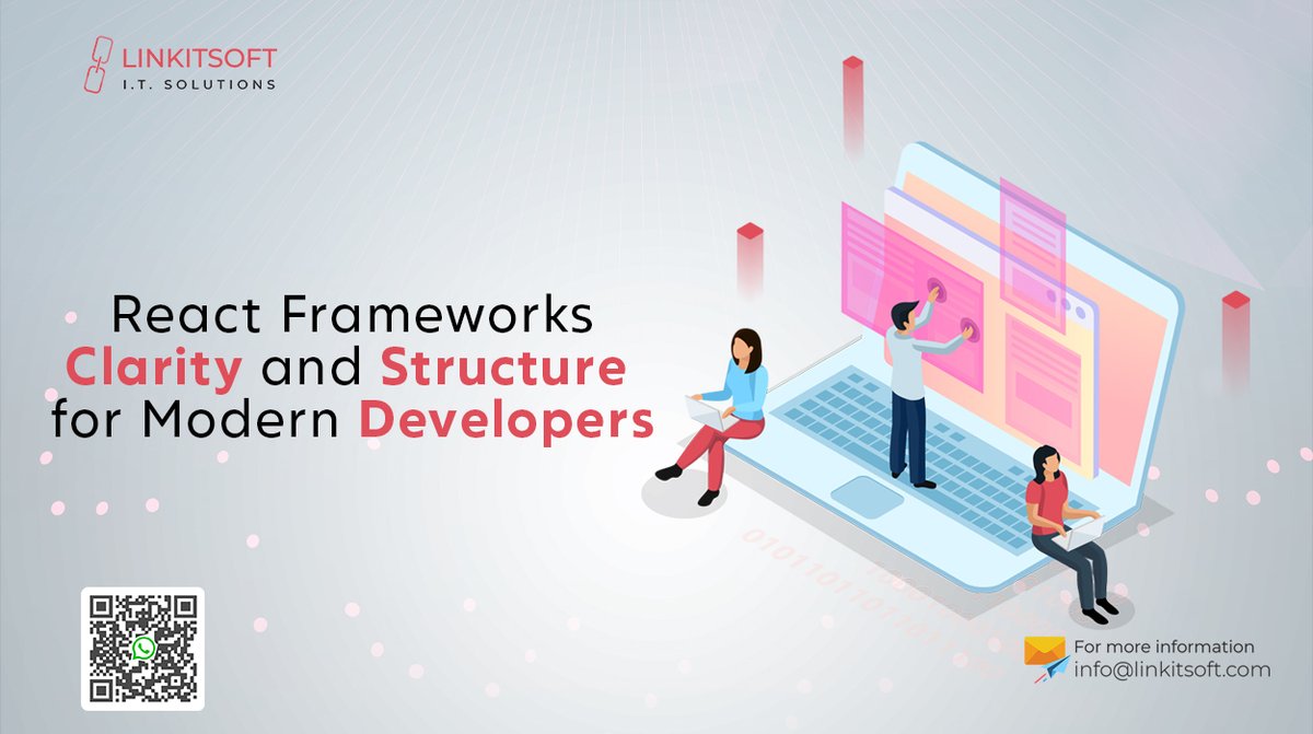 linkit_soft's tweet image. React frameworks, with their component-based architecture, bring clarity and structure to web development. By breaking down user interfaces into smaller, self-contained components, developers can focus on individual pieces.
linkitsoft.com/react-framewor…
#react #reactframework