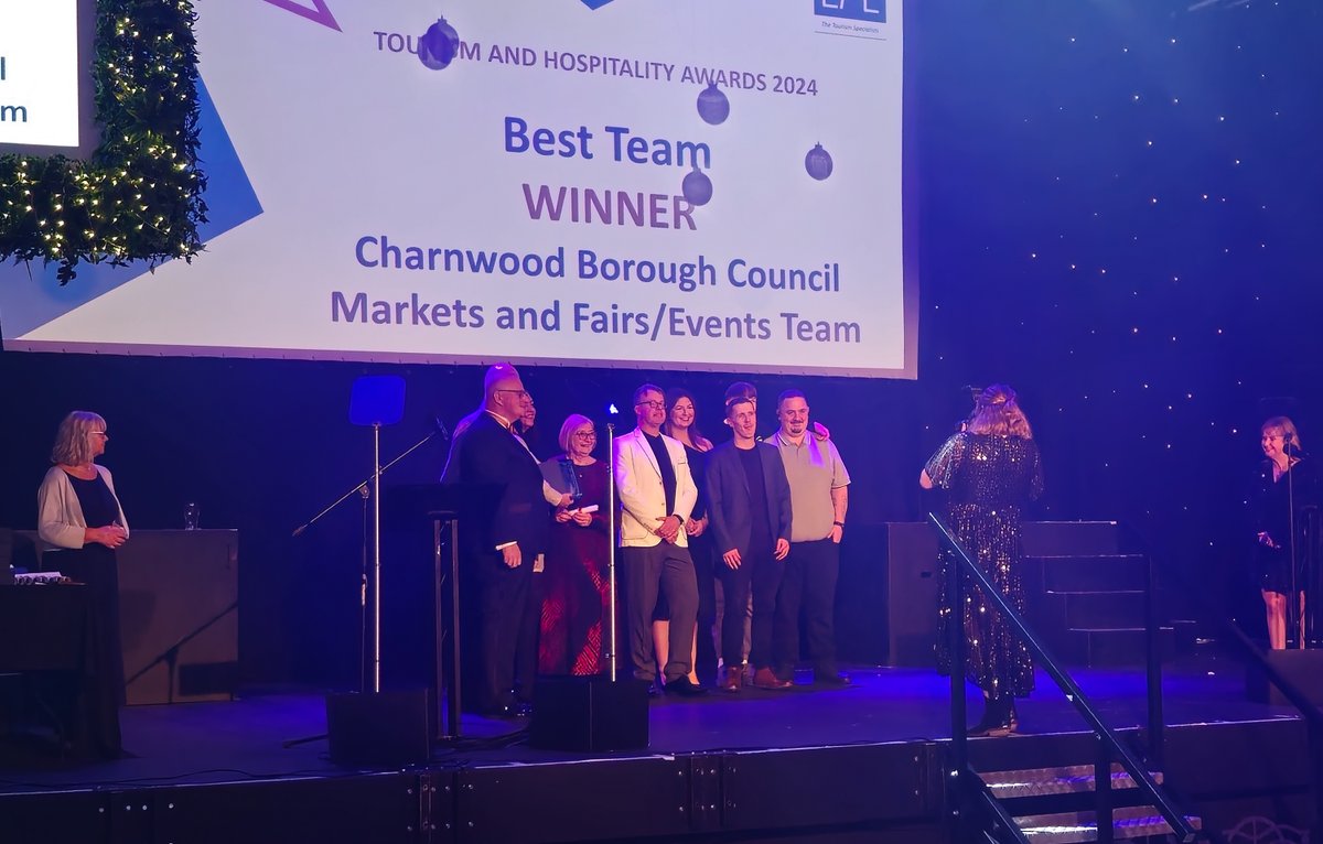 CharnwoodBC's tweet photo. 👏Well done to everyone nominated in this year’s @LeicsPromotions Tourism &amp; Hospitality Awards.

It was an amazing event yet again last night at the Athena in Leicester and congratulations to all the winners. https://t.co/fPe6iojPCH