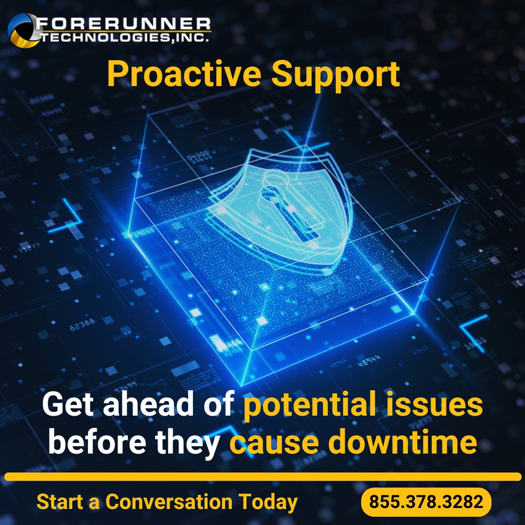 ForerunnerTS's tweet photo. Keep your systems up-to-date without any manual effort. Get ahead of potential issues before they cause downtime
Let’s talk about boosting your business productivity with managed services.
#ManagedServices #ITSupport #Automation #TechSolutions #ForerunnerTech #nec #mitel https://t.co/kM59jT48X9