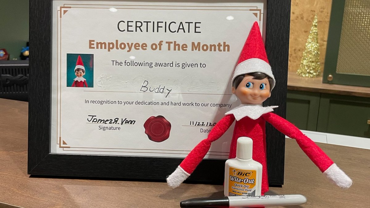 Buddy the Elf is making a case for Employee of the Month—but forging the boss’s signature might not be the best strategy! 🖊️❄️ Nice try, Buddy, but at Vann Attorneys, we know how to spot a forgery from a mile away. Looks like someone’s headed for the naughty list! 🎅⚖️
