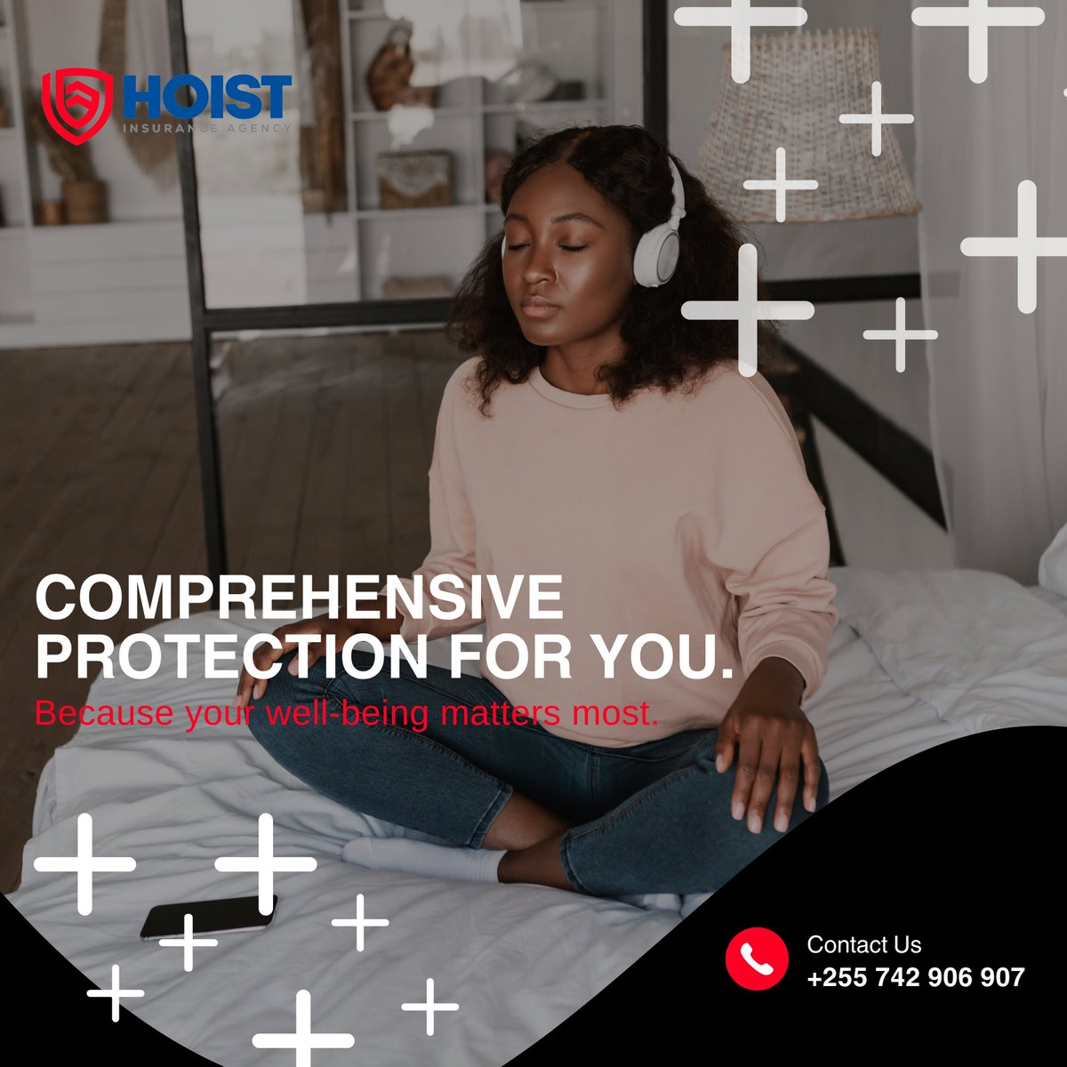 HoistTanzania's tweet image. Protecting your health, every step of the way. Our comprehensive Individual Medical Cover has your well-being at heart. Connect with Hoist Insurance today to get started! #HealthFirst #WellnessProtection #ComprehensiveCoverage #YourWellbeingMatters #ContactUs