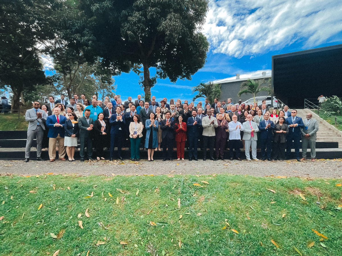 Continuing a busy week in #ElSalvador with the opening of the <a href="/Union_UPAEP/">Unión Postal de las Américas, España y Portugal</a> Consultative &amp; Executive Council. My thanks to PUASP for the invitation &amp; its dedicated results-driven collaboration in postal policy development, quality improvements, #digitalization &amp; #PostalSecurity.