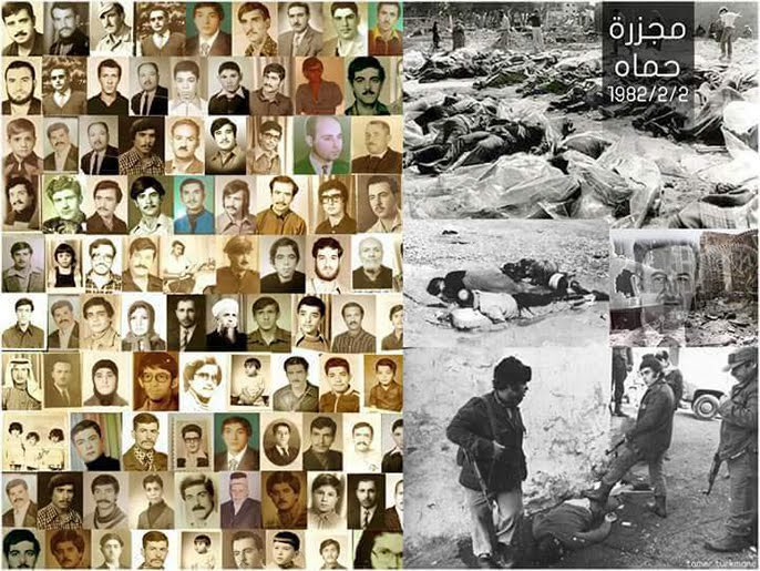WissamShahleh's tweet photo. The Assad regime forces committed a violent massacre in the city of Hama in 1982 during the rule of Hafez al-Assad (40 thousand civilians executed), and now the descendants of the dead have returned and liberated their city.
#Hama #SyrianRebels #deteraggression https://t.co/2zVlihgDUv