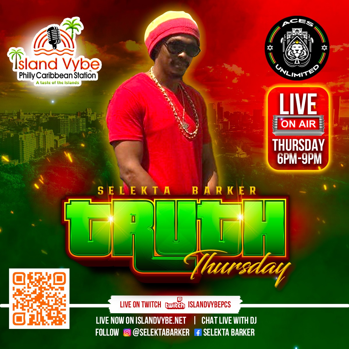 Selekta Barka Presents Truth Thursday... 5pm - 8pm

#radio #music #caribbean #radiohost #webradio #onlineradio #like #party #soca #reggae #philly #bhfyp #radiopersonality #djlife
