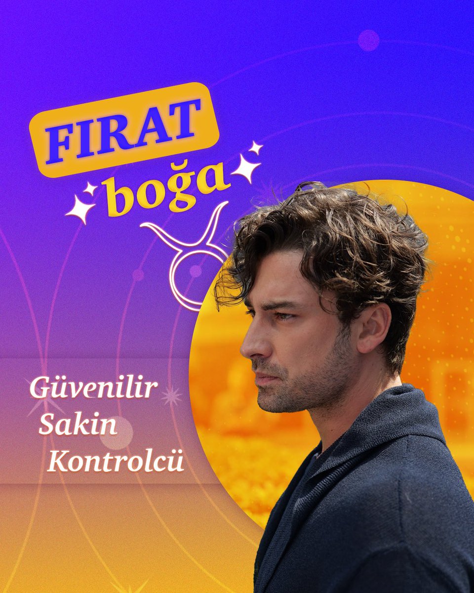 Fırat  is a Taurus ♉ My favourite 🤗
#AlpNavruz