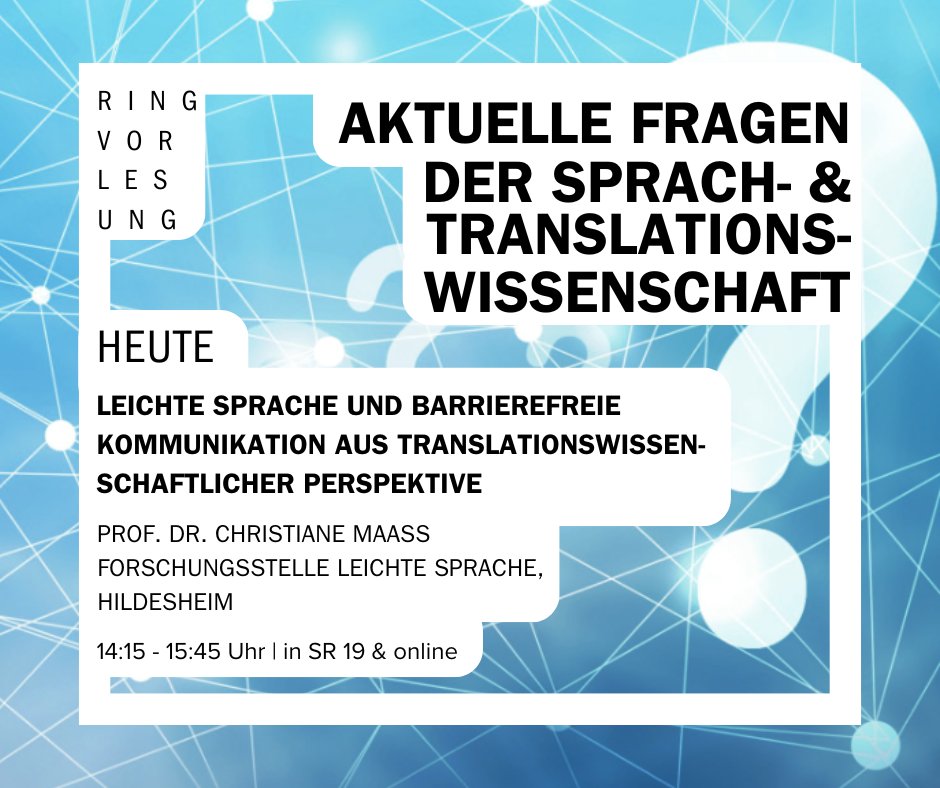 Institut für Übersetzen und Dolmetschen 🎓 tweet media