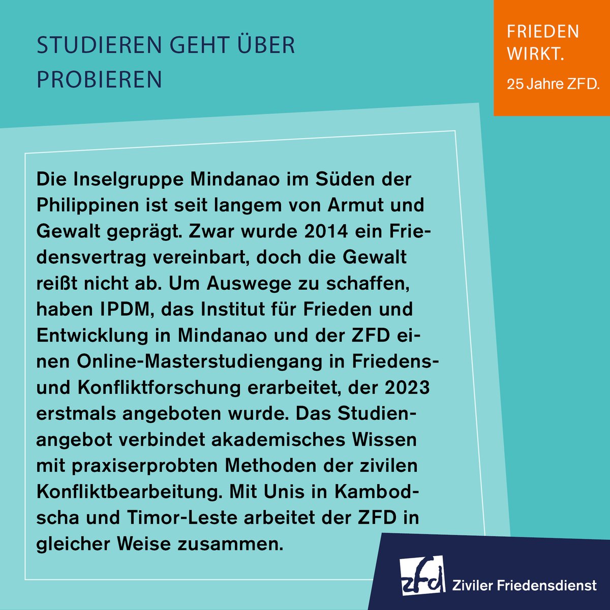 Ziviler Friedensdienst (@zfdnews) on Twitter photo 
