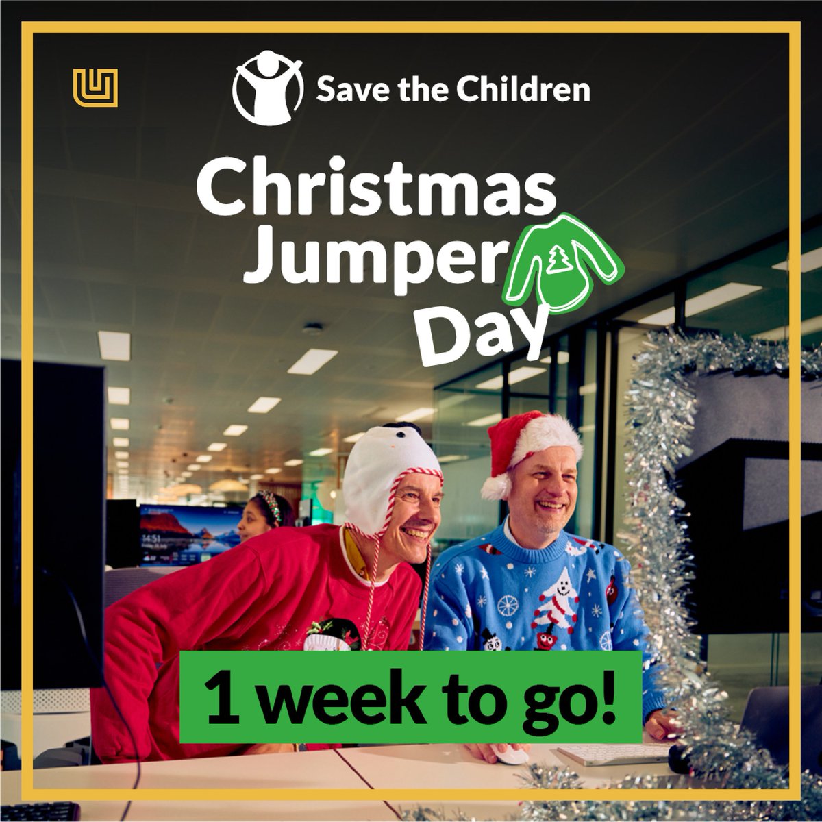 ucstec's tweet photo. 🎄✨ UCS is excited to support @savechildrenuk Christmas Jumper Day 2024 – just a week away! 

Wear your favourite jumper, spread joy and help change lives. 🌟 

Join us and donate 👉 https://t.co/lqAGQ6ZDoK

#ChristmasJumperDay #SaveTheChildren #MakeADifference 🎅 https://t.co/t8na1JFeo8