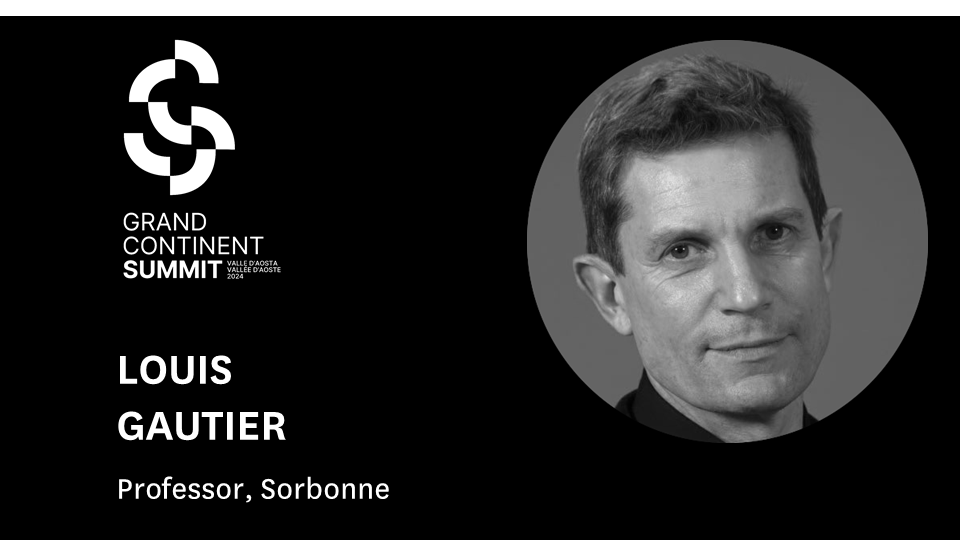 Louis Gautier <a href="/ChaireStrategie/">Chaire Grands Enjeux Stratégiques Contemporains</a> participe à la deuxième édition du Sommet Grand Continent, du 4 au 6 décembre en Vallée d’Aoste.

Les séances plénières et les entretiens exclusifs conduits dans le cadre du  Sommet peuvent être visionnés ci-dessous :

legrandcontinent.eu/fr/videotheque