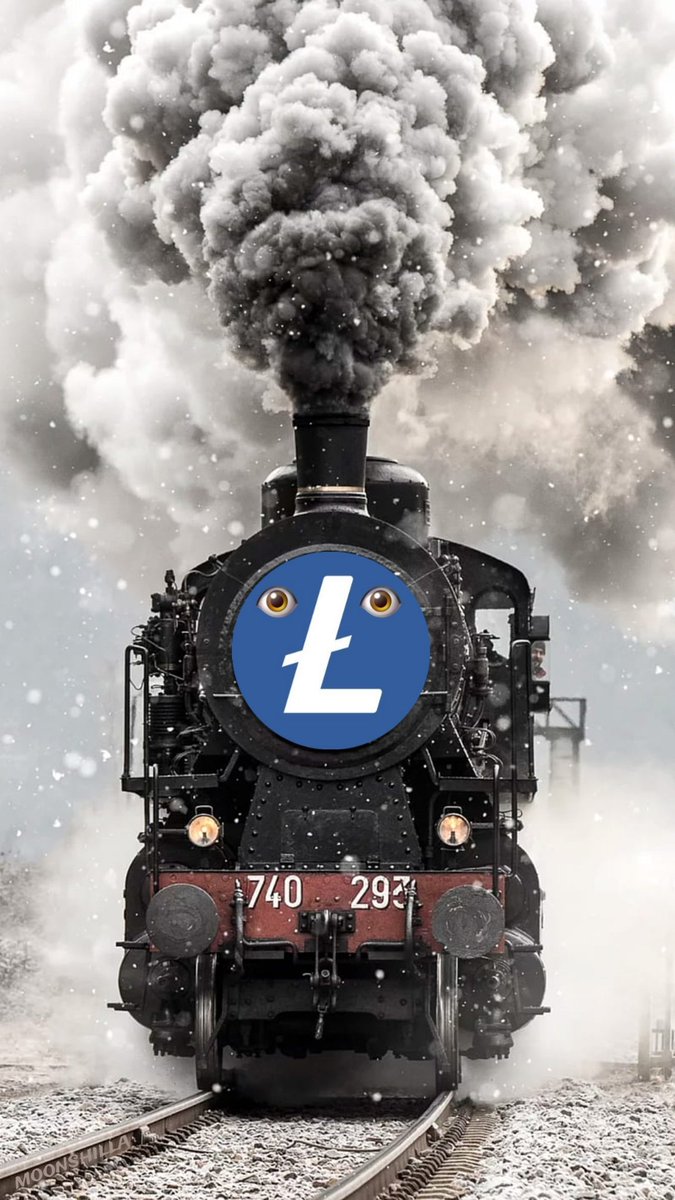 moonshilla's tweet photo. $LTC 🚂💨 is leaving the station and it will never ever come back to these levels https://t.co/MmsLps152E
