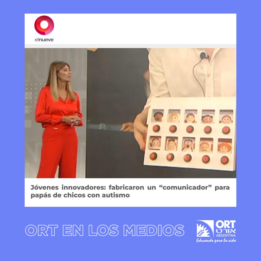 ORTArgentina's tweet photo. 🙌 También estuvieron en @canal9oficial con @MarisaAndino para contar el inicio de la idea y cómo funciona. Mirá https://t.co/aZlSlwByJC 

#ORTenlosMedios https://t.co/CZqyDpeouF