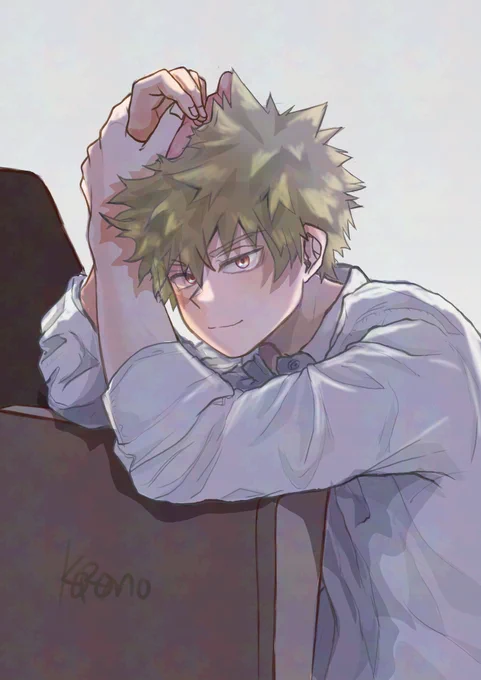 微笑#爆豪勝己 #KatukiBakugo 