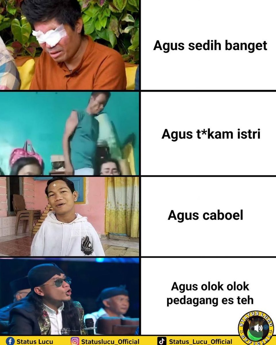Ada masalah apasih yang namanya agus?