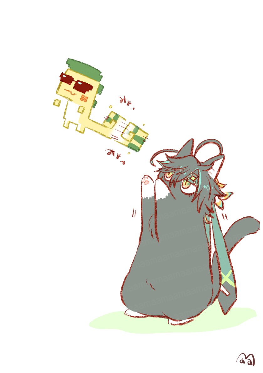 gemaa661's tweet photo. アハウとねこニチ〜🐈 https://t.co/AldhgbGbTt