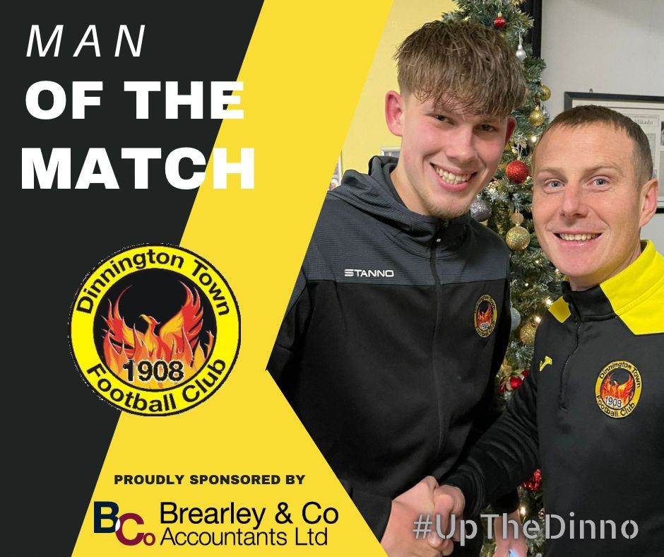 U21’s Man of the Match, bagging a brace in a superb 3-1 victory over Staveley Miners Welfare as we secured our place in the quarter final of the League Cup - Jack Cully