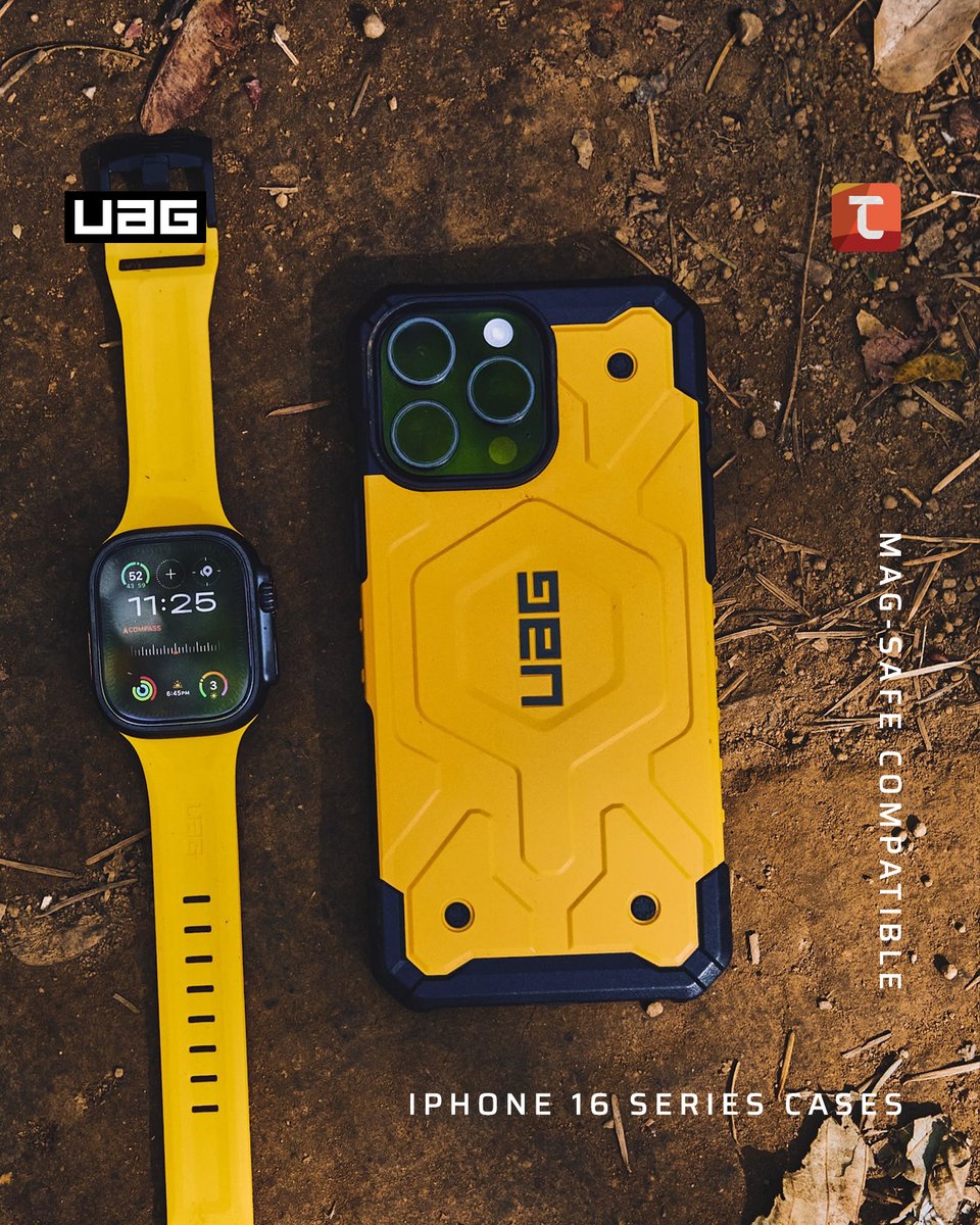 TekkiTake's tweet image. Gear up for your next adventure with the UAG Pathfinder iPhone 16 Case! 💪 MagSafe compatible, slim yet rugged, this protective case is designed.

Buy Now!
Tekkitake:postly.app/3iED
Amazon:postly.app/3iEE

#tekkitake #UAG #PathfinderCase #iPhone16