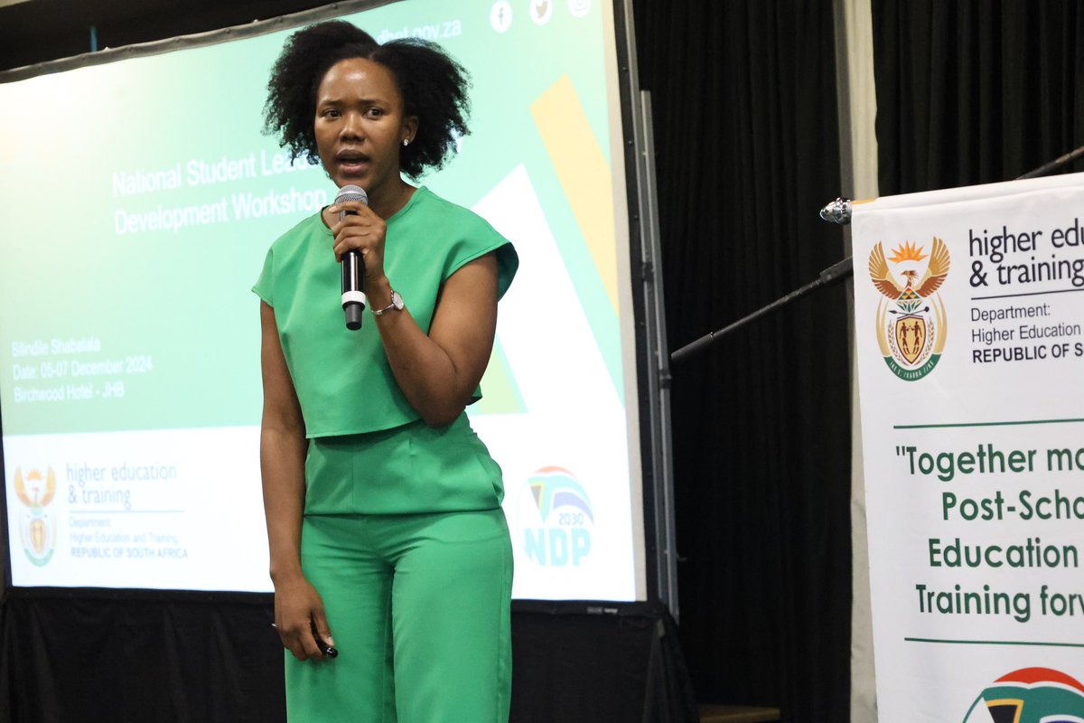 HigherEduGovZA's tweet photo. Ms Silindile Shabalala, Deputy Director in the University Branch, unpacked informative presentation on University Capacity Development Programme at the SRCs Capacity Development Workshop in Boksburg.
#SRCCapacityBuilding
#SRCs
#Universities
#StudentLeaders #StudentDevelopment https://t.co/jAne0ExYZu