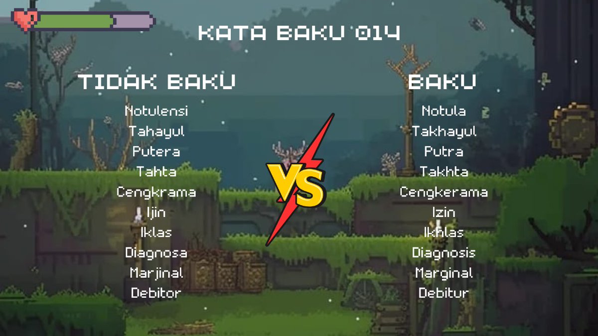 engineerwink's tweet image. Kata Baku 014

Mari belajar kata baku supaya makin lancar sikat PPU! 😋

 Tag khusus : #arsipkatabaku

#studytwt #snbt2025 #snbt #materisnbt #ambis #ambisverse #utbk #bahasaindonesia #katabaku