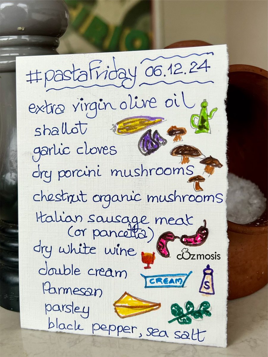 CVlattas's tweet photo. Sneak preview- pastaFriday essentials (06/12/24)
.
For a few weeks still here, then  ➡️ @cozmosis.bsky.social
.
#Pasta #pastaFriday
#pastaFridaySociety
#cookforlove #cook_bots
#2LouBayFood #Dublin
#foodforfun #lovepasta
#eatwell #eatwellbewell https://t.co/GeofRdUnXj