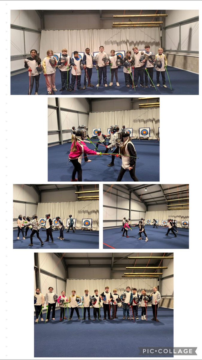 BGPrimary's tweet photo. Fencing this morning @ChetCentre https://t.co/zWANbTrwE6