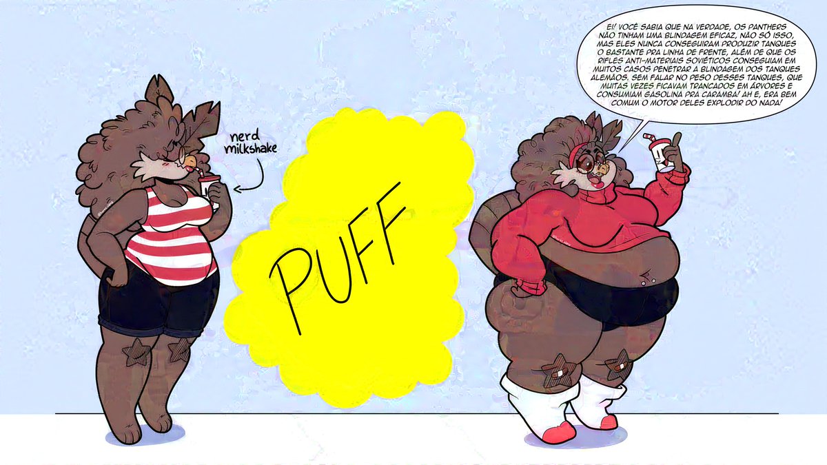 horny_viana's tweet photo. Be carefull with what you eat, you can suddenly get fatter, nerdier and adorable!
Commission for @Karol3perna
Want to see the drawing withouth the AI Poisoning Filter? Check my BlueSky account
#fatfur #nerdification https://t.co/6NzkJTf4Ds
