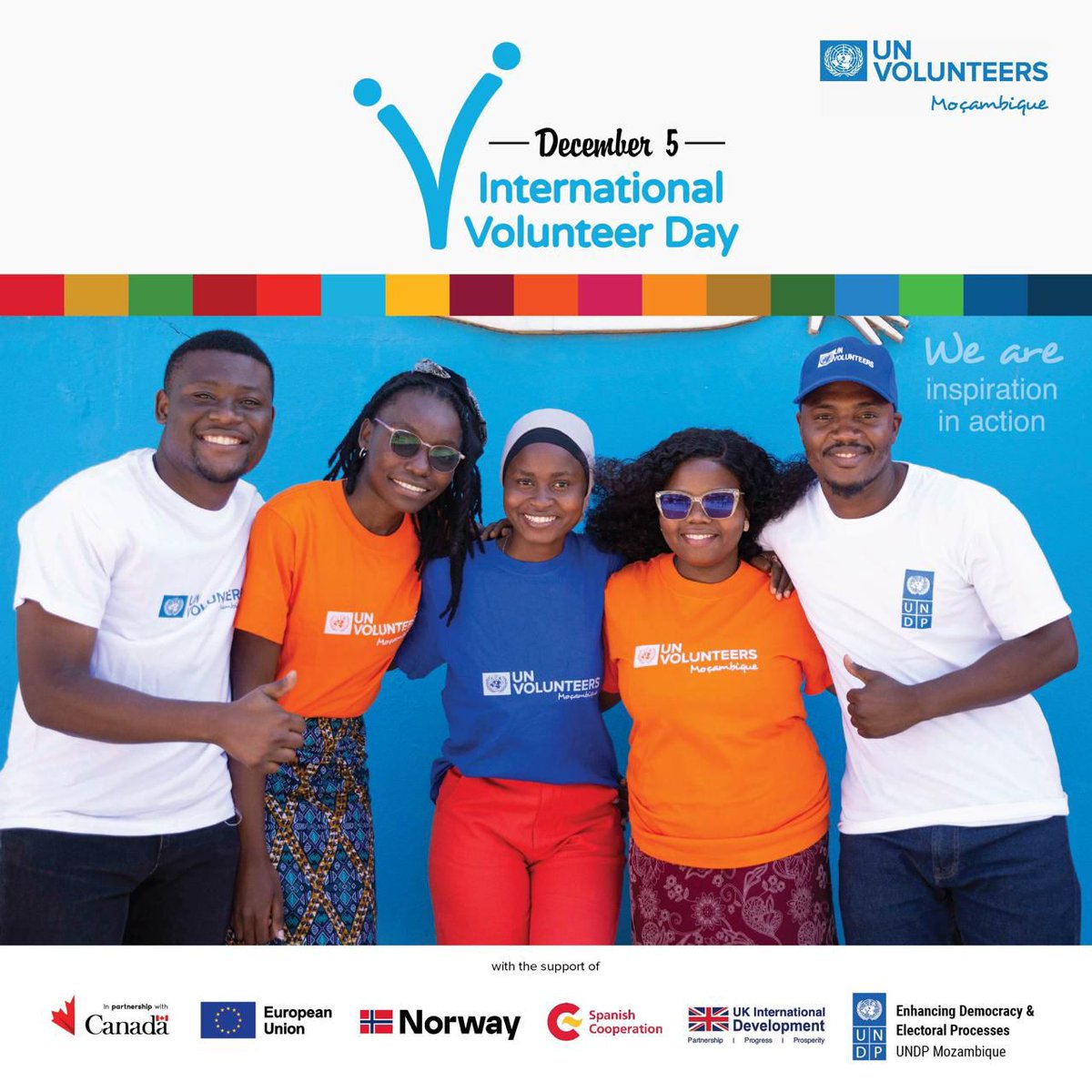 UNVMozambique's tweet photo. ‘In the UNDP🇲🇿 Democracy and Elections project, we are proud to have a strong team of UN volunteers leading innovative efforts, such as monitoring platforms to identify fake news, disinformation and misinformation’.

- Andres Castillo, Chief Technical  Adviser

@UNDPMozambique🤝 https://t.co/rR7qIkGm7j