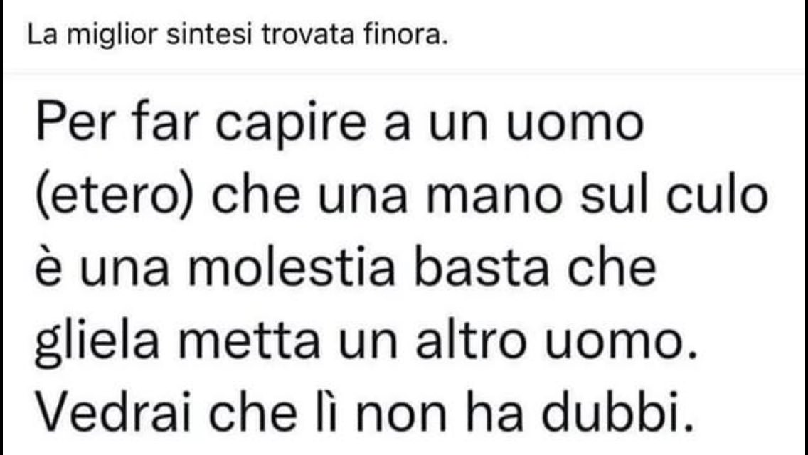 MilaSpicola's tweet photo. Ineccepibile https://t.co/Cnrrv0UwiC