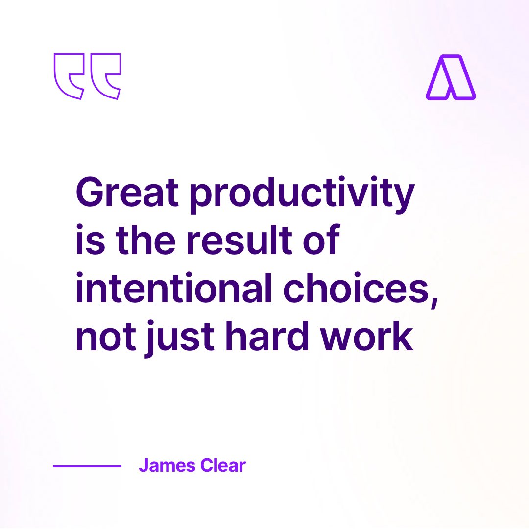 getAkiflow's tweet image. Focus on what truly matters, and let the rest fall into place.

#Productivity #TimeBlocking #JamesClear