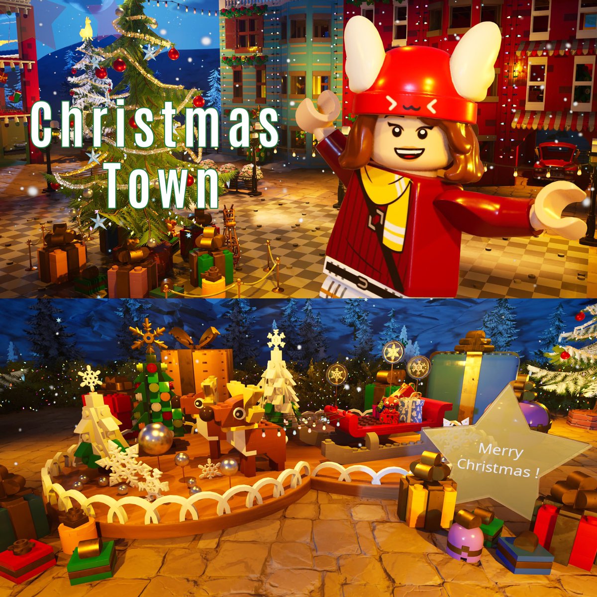 ❄️🦌Christmas Town🎄⛄️🏙️🛷

[7424-9649-1460]

LEGOのクリスマスの街を作りました。
スクショ撮ったり、小道具かくれんぼで遊んだりできます✨

🎄Happy Christmas!🎄