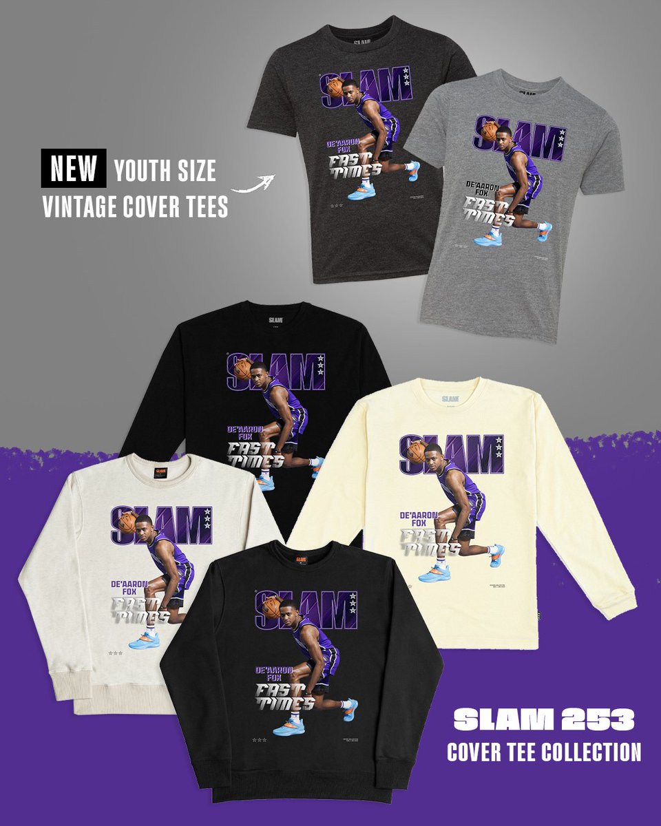 The first steps of a new empire. De'Aaron Fox and the Fox 1 by Curry Brand cover SLAM 253. slam.ly/kings