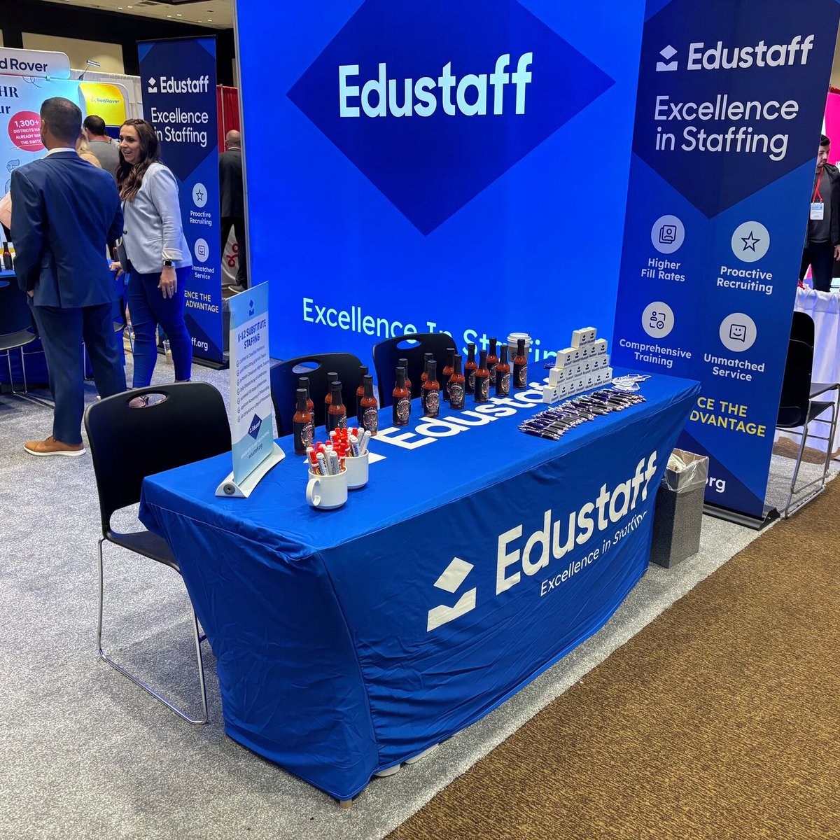EdustaffLLC's tweet photo. And that's a wrap on our fall conferences! ⭐ Thank you to everyone who met with us at our events this season. We’re so proud to partner with districts across the country for fully staffed schools!
#edustaff #substituteteachers #staffing #conferences https://t.co/Q52s9UHRGi