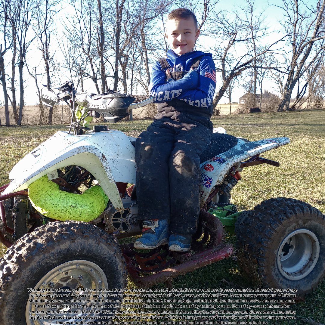 DRROffroad's tweet image. #RiderRepost

We hope you all had an amazing season!
A big thank-you to all our riders—spring will be here before you know it, and we’re excited for another year of mini ATV adventures. 

#MiniATV #RideDRR #AdventureAhead #50cc #mx #atv #offroad #90cc