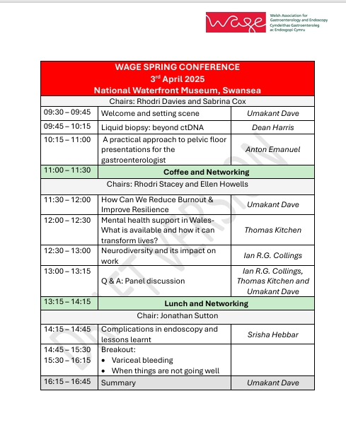WAGE_media's tweet photo. 📢 WAGE Spring Meeting 2025

🗓️ 3rd April | 📍 National Waterfront Museum, Swansea
🎟️ Free for members | Dinner: £20 (2nd April, Marriott Hotel)
📌 Join WAGE to access free registration &amp; more: WAGE Spring Meeting 2025 – WAGE https://t.co/gjGUgHB50f