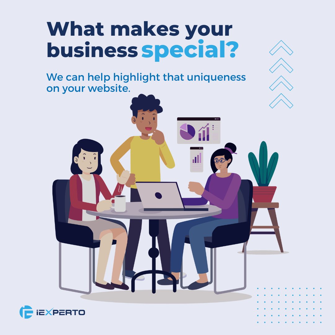 What makes your business special? We can help highlight that uniqueness on your website. Our WordPress design and development services combine creativity and functionality to effectively showcase your brand.

#WordPressDesign #iExperto #TorontoWebDesign