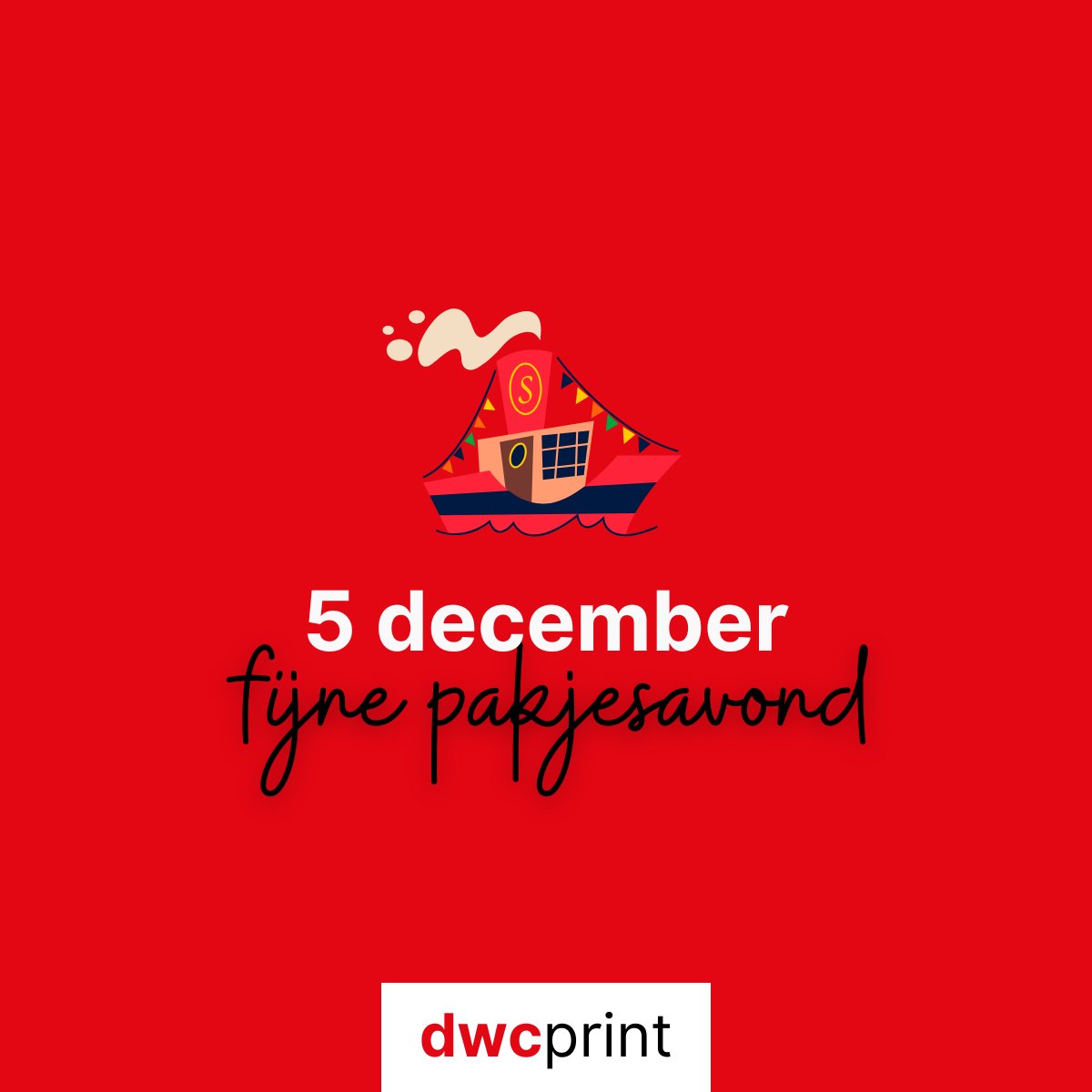 dwcprint's tweet photo. Namens het hele team van dwcprint wensen we je een gezellige avond vol verrassingen!

#pakjesavond #dwcprint #drukwerk #sinterklaas https://t.co/RYu6HBYAde