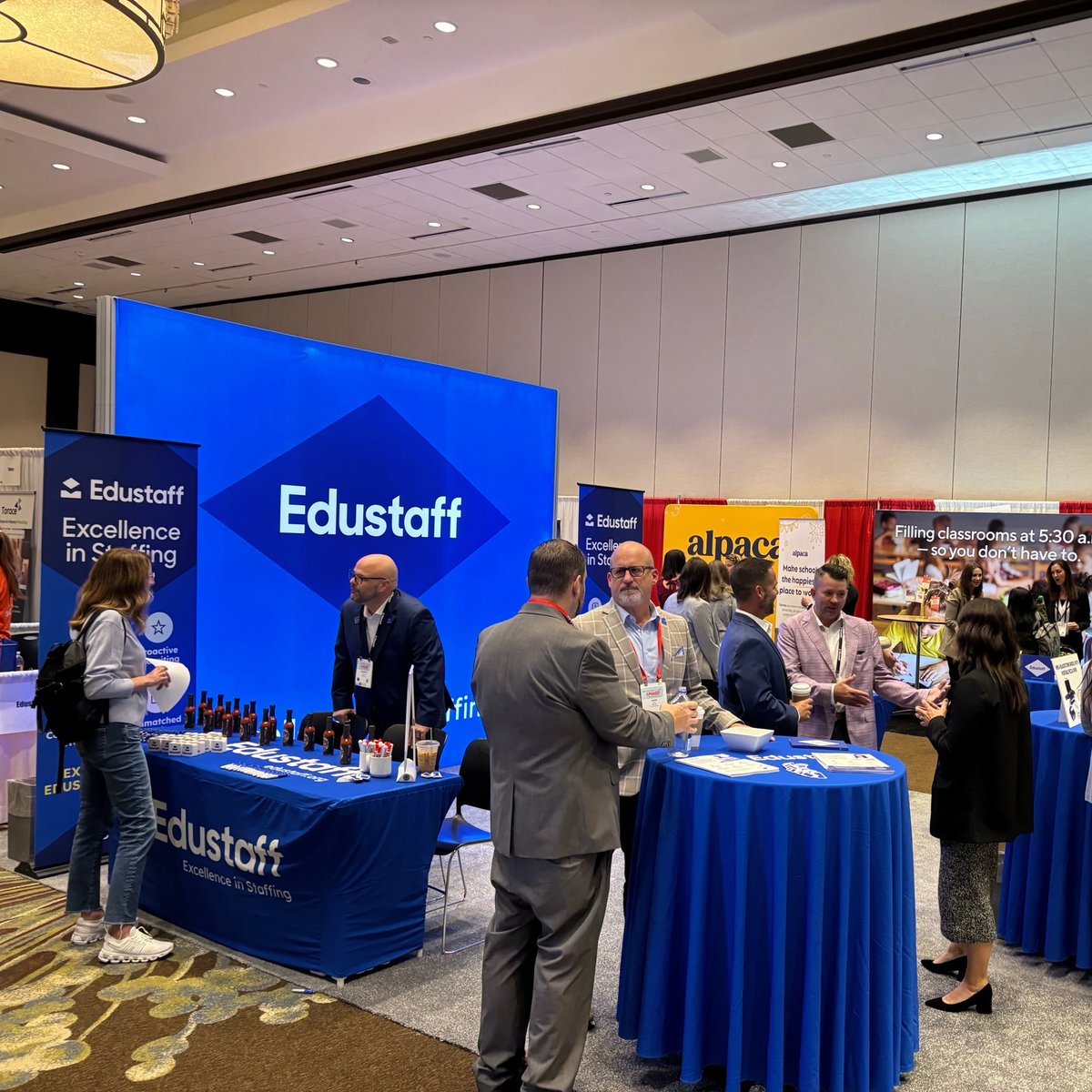 EdustaffLLC's tweet photo. And that's a wrap on our fall conferences! ⭐ Thank you to everyone who met with us at our events this season. We’re so proud to partner with districts across the country for fully staffed schools!
#edustaff #substituteteachers #staffing #conferences https://t.co/Q52s9UHRGi