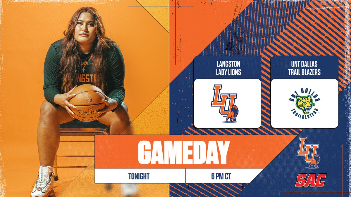 🏀 GAME DAY 🏀

🆚 | UNT-Dallas 
📍 | Dallas, Texas
⏰ | 6 pm 
📊 | bit.ly/4glvyLj
📺 | bit.ly/3sQ6itm

#goLions X #WeRoar X #BeElite