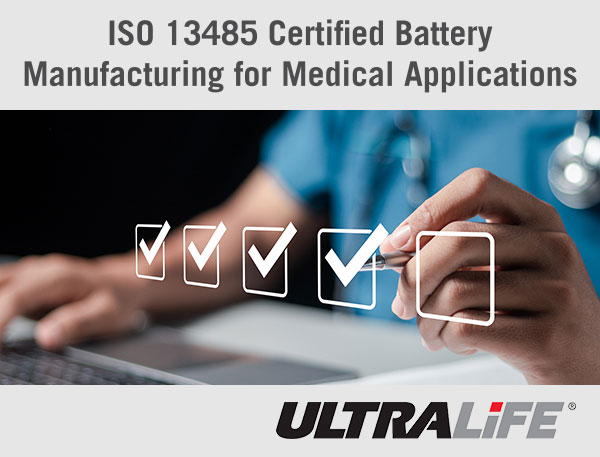 AccutronicsLtd's tweet photo. Ultralife's facilities in the UK (Accutronics), USA, Canada, and China manufacture battery packs and chargers for the medical and healthcare sector (USA and China also manufacture cells). Each year these facilities are externally audited to the internationally recognized ‘ISO 13485 standard for quality management – medical products’ by a certified body.  https://t.co/0JT3pPvw9n