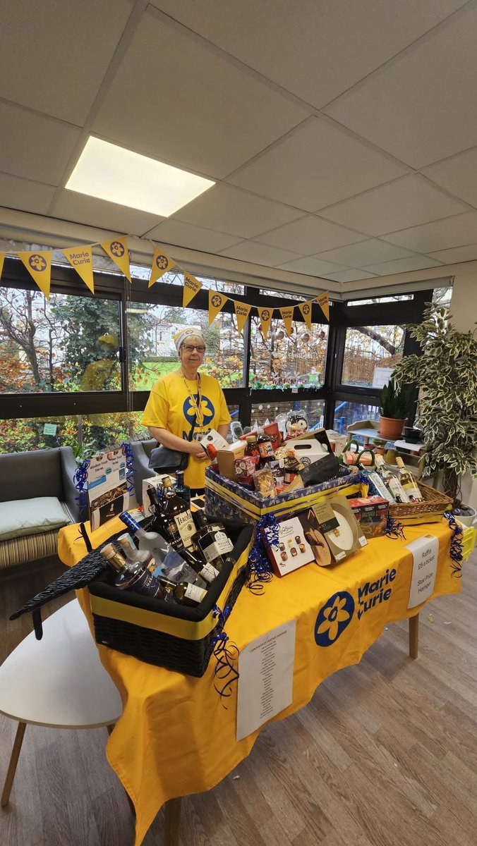 It’s been a lovely day enjoying the Christmas Fayre in the Hospice today. We were so pleased that Cllr Gwenda Roberts, Mayor of <a href="/PenarthCouncil/">Penarth Town Council</a> could join us for the festive activities. Looking forward to a visit from 🎅🏻to switch on the lights shortly! 🎄