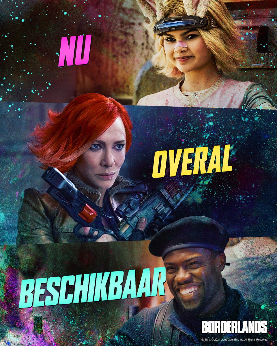 calling all bandits! #BorderlandsMovie is out now!
get your copy via the link in bio